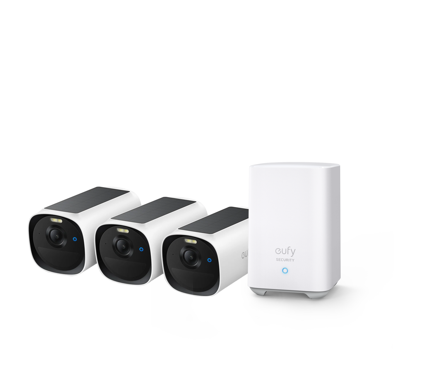 Zestaw 3 kamer do monitoringu eufyCam E40 + stacja HomeBase S280