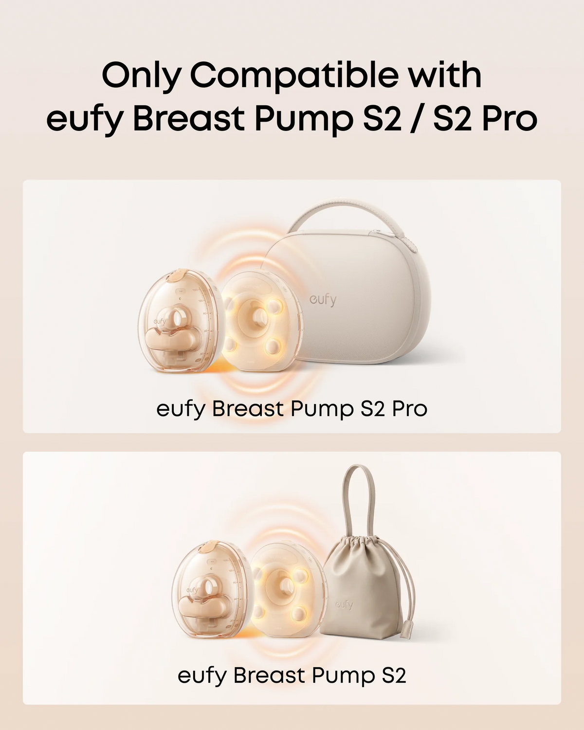 eufy Breast Pump S2 / S2 Pro Dust Cover (2-Pack)
