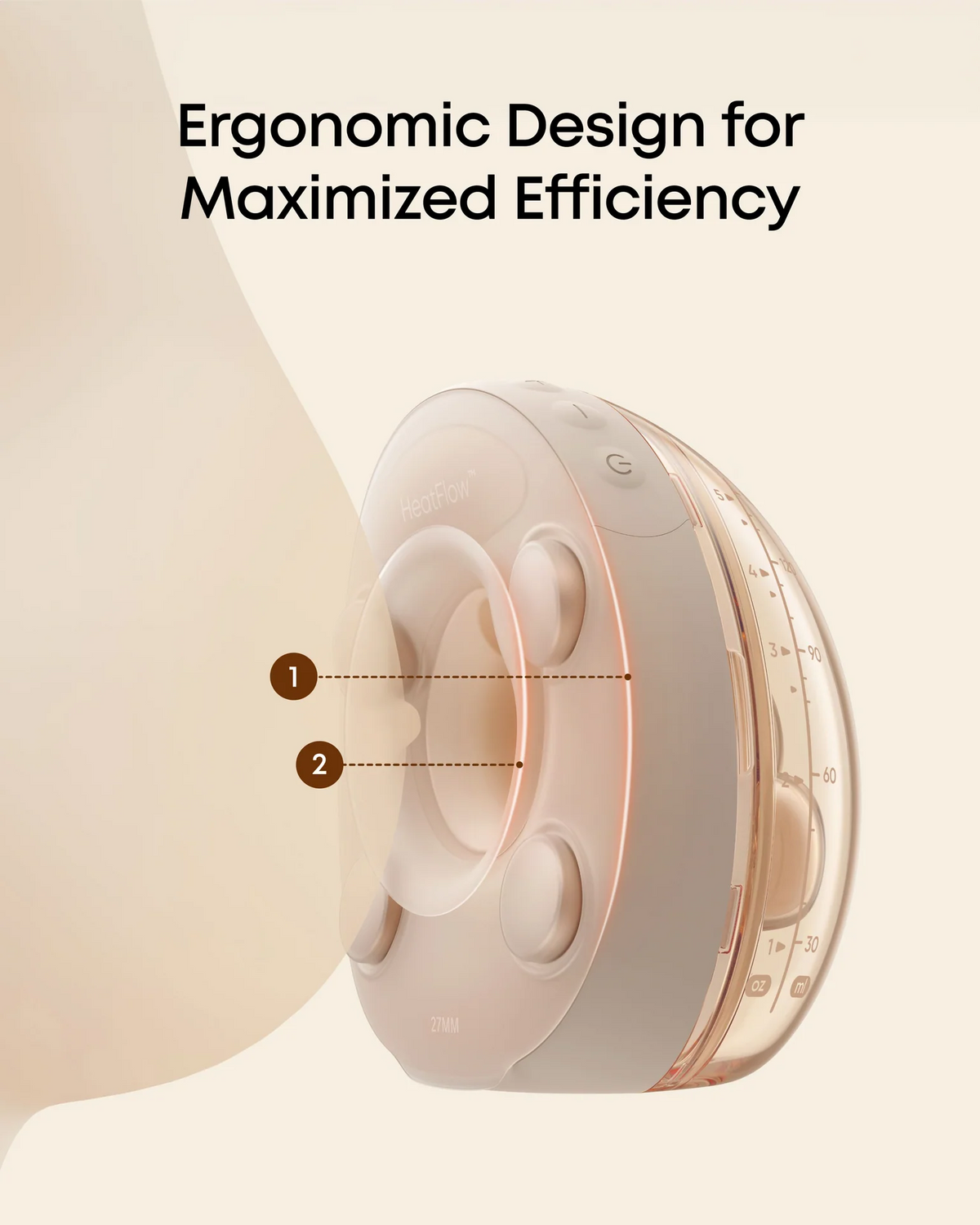 eufy Breast Pump S2 / S2 Pro Double-Sealed Flange (24 mm)