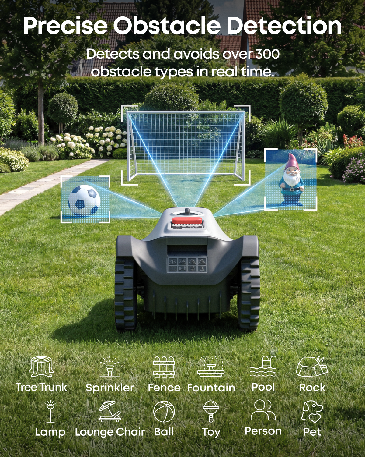 Robot koszący C15 (garaż w zestawie)
