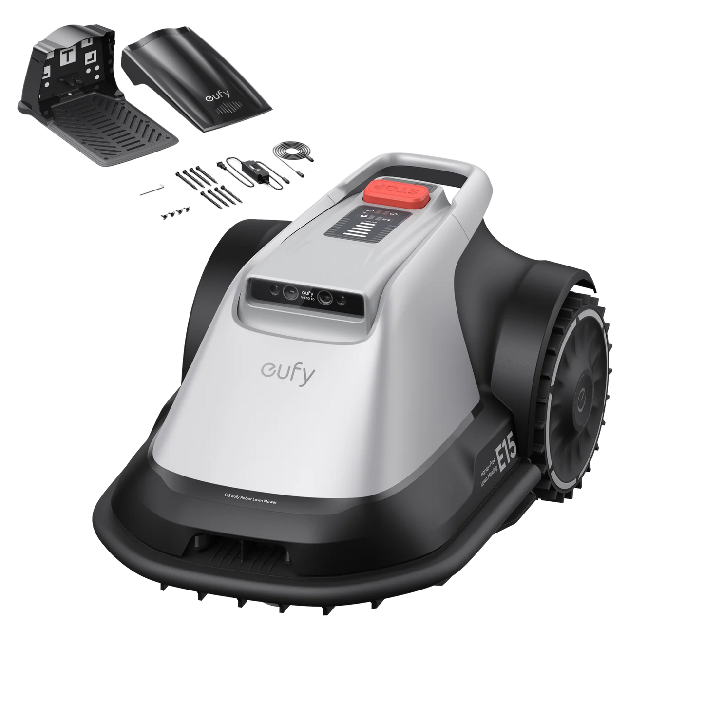 Automatyczna kosiarka E15 firmy eufy + Stacja bazowa eufy
